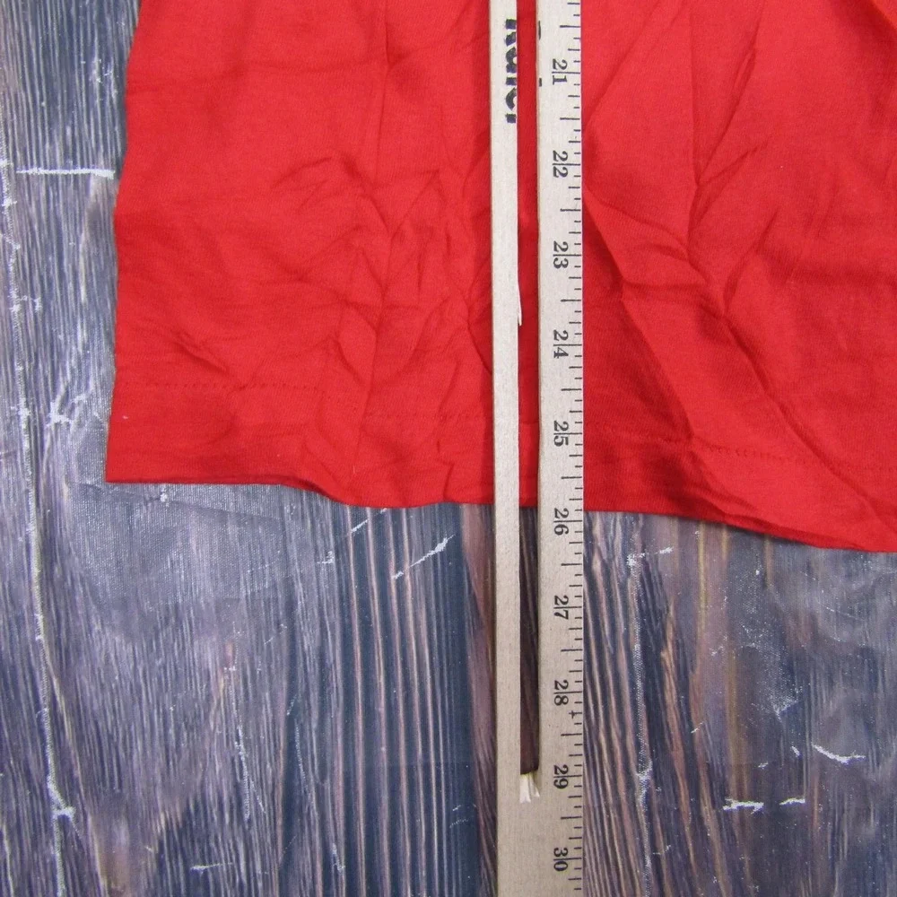 Vintage Applebees Houston Rockets‎ Shirt Mens Large Red Single Stitch Promo 90s